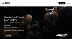 Desktop Screenshot of nztattooart.com